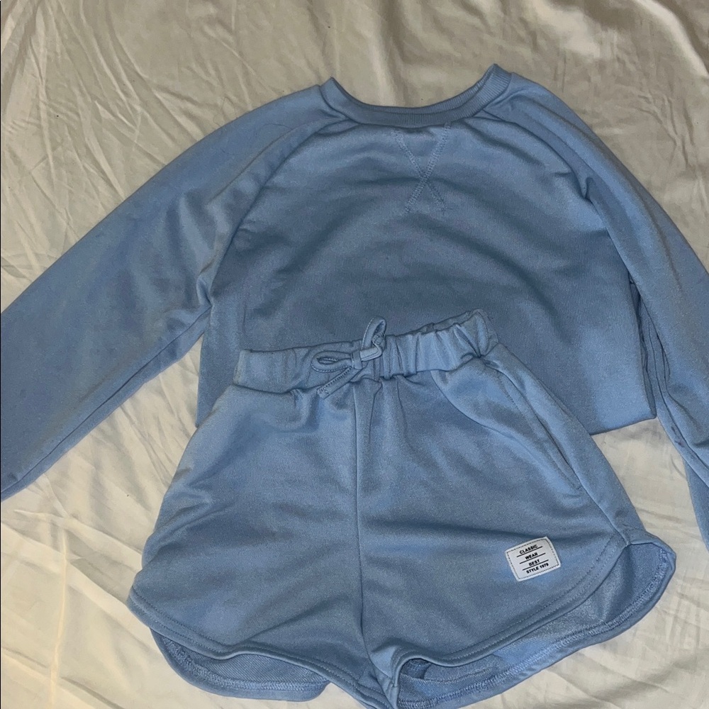 Classic Light Blue Apparel Set